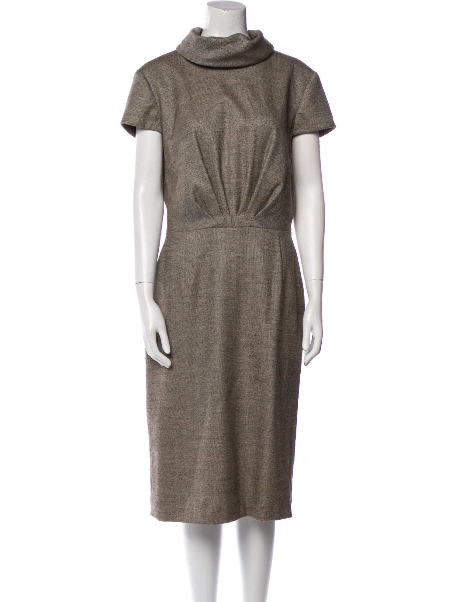Escada Wool Midi Length Dress