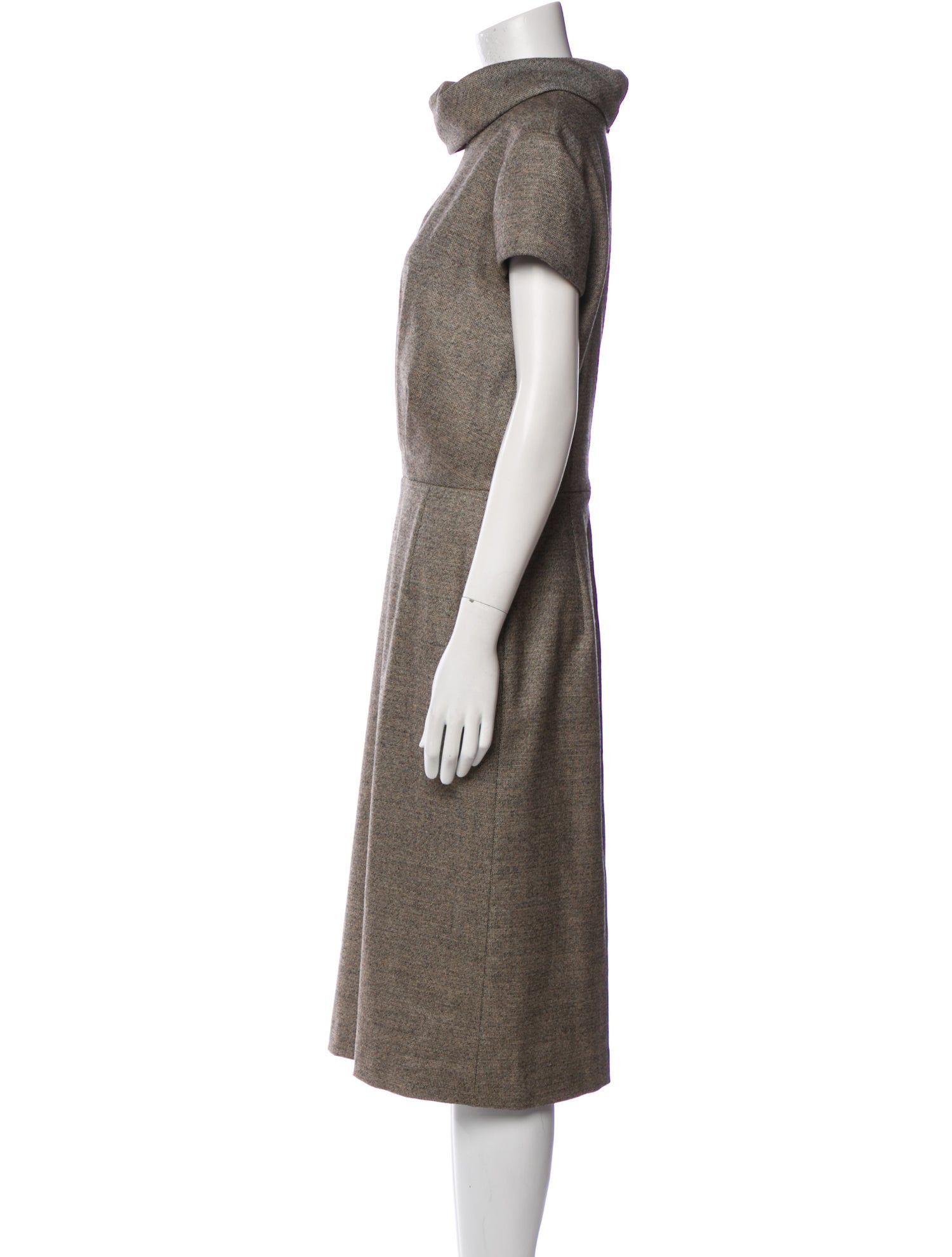 Escada Wool Midi Length Dress