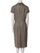 Escada Wool Midi Length Dress