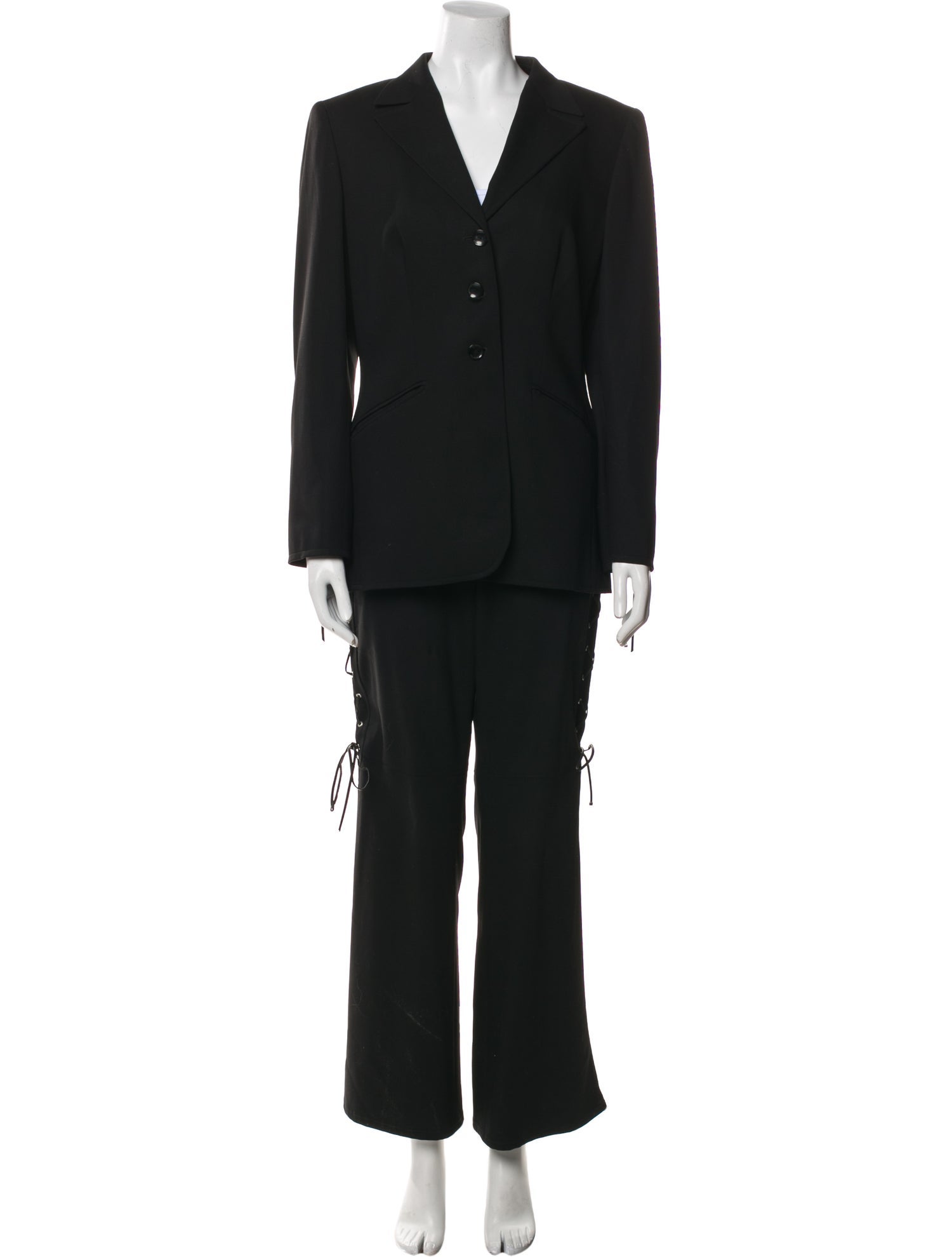 Escada Virgin Wool Pantsuit