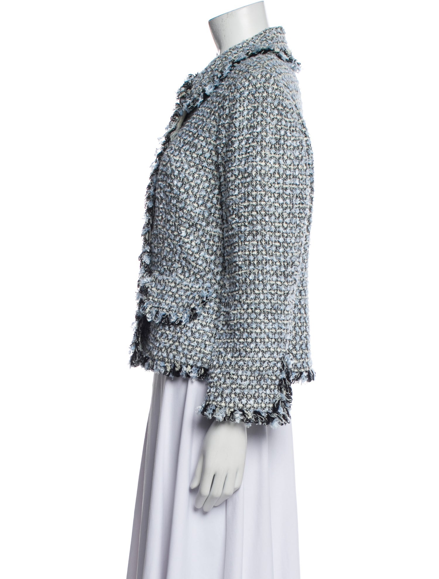 Escada Tweed Pattern Evening Jacket