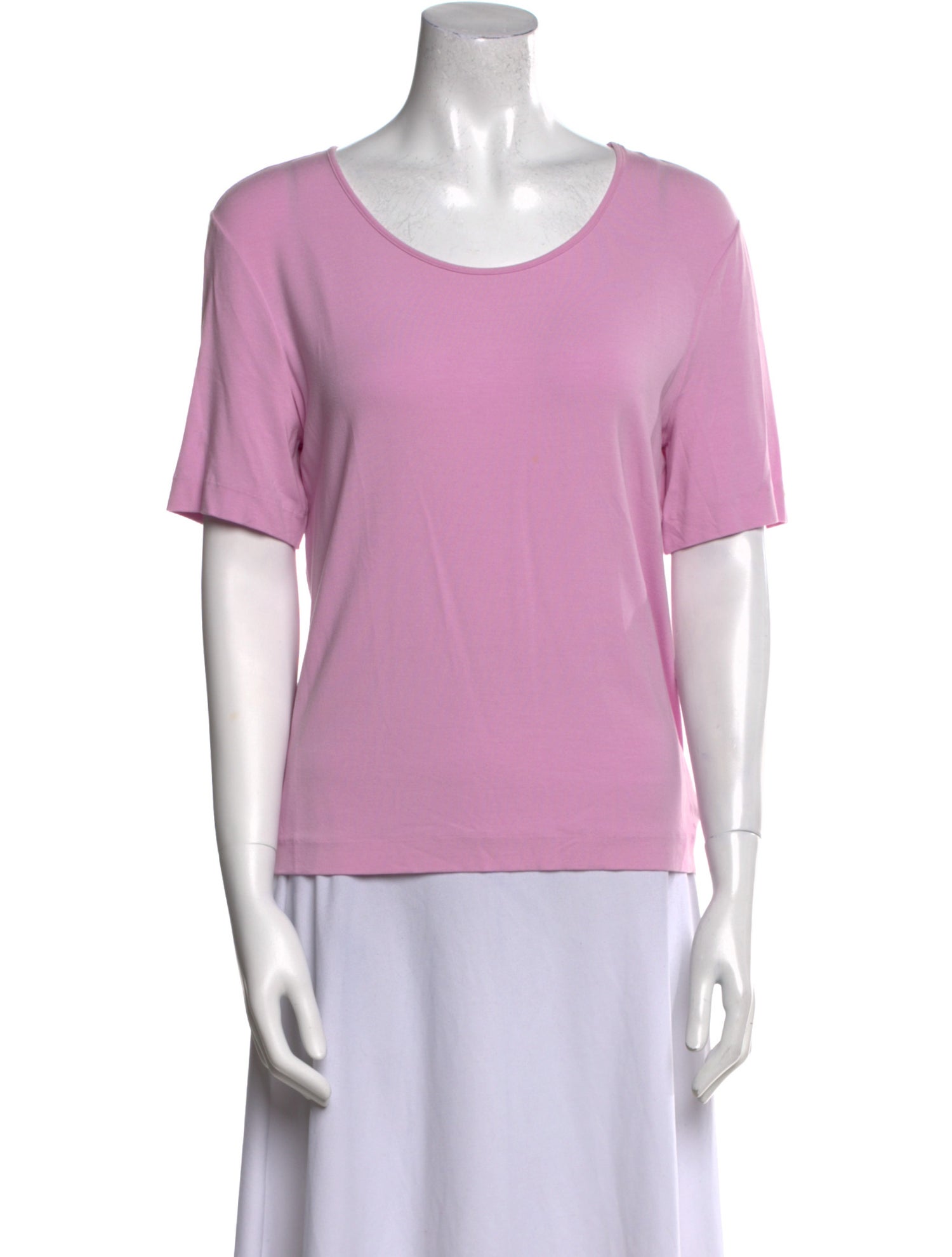 Escada Scoop Neck Short Sleeve T-Shirt