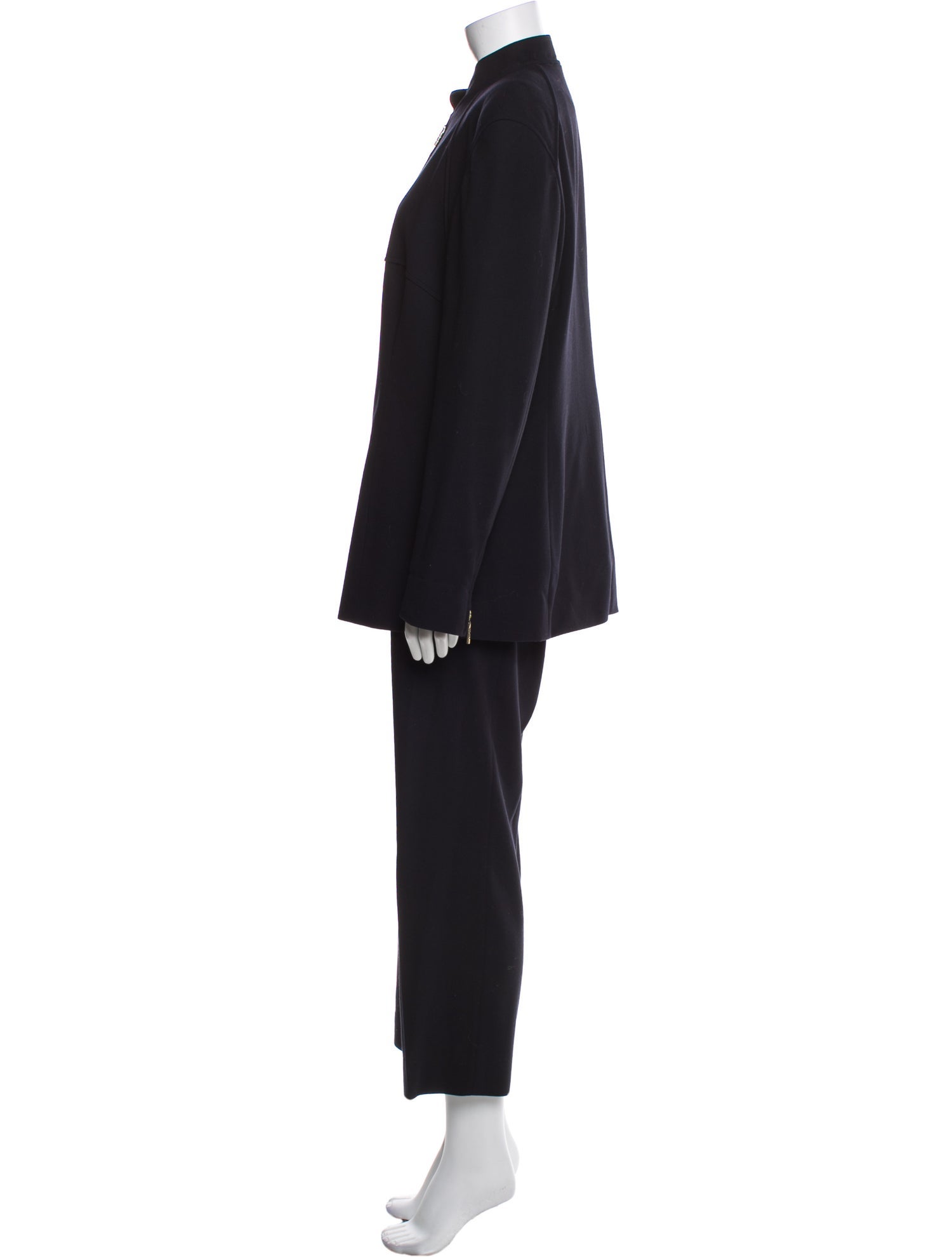 Escada Virgin Wool Pant Set