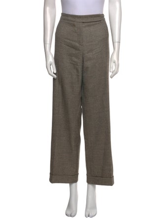 Escada Wool Wide Leg Pants