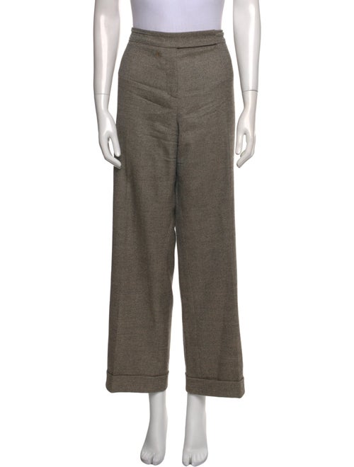 Escada Wool Wide Leg Pants