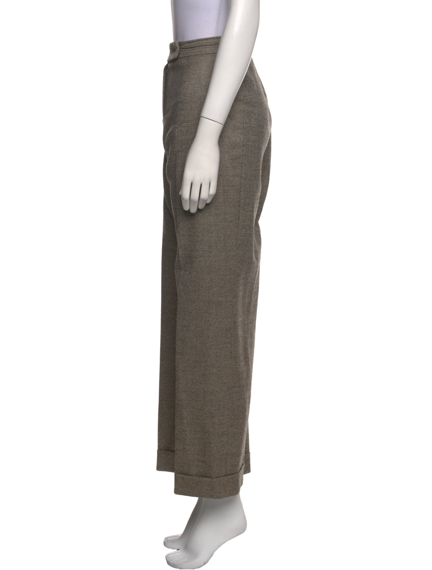 Escada Wool Wide Leg Pants