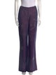 Escada Graphic Print Wide Leg Pants