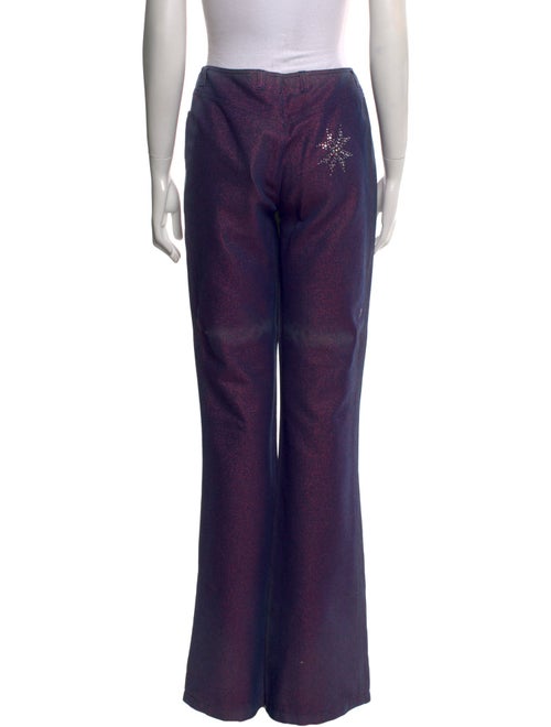 Escada Graphic Print Wide Leg Pants