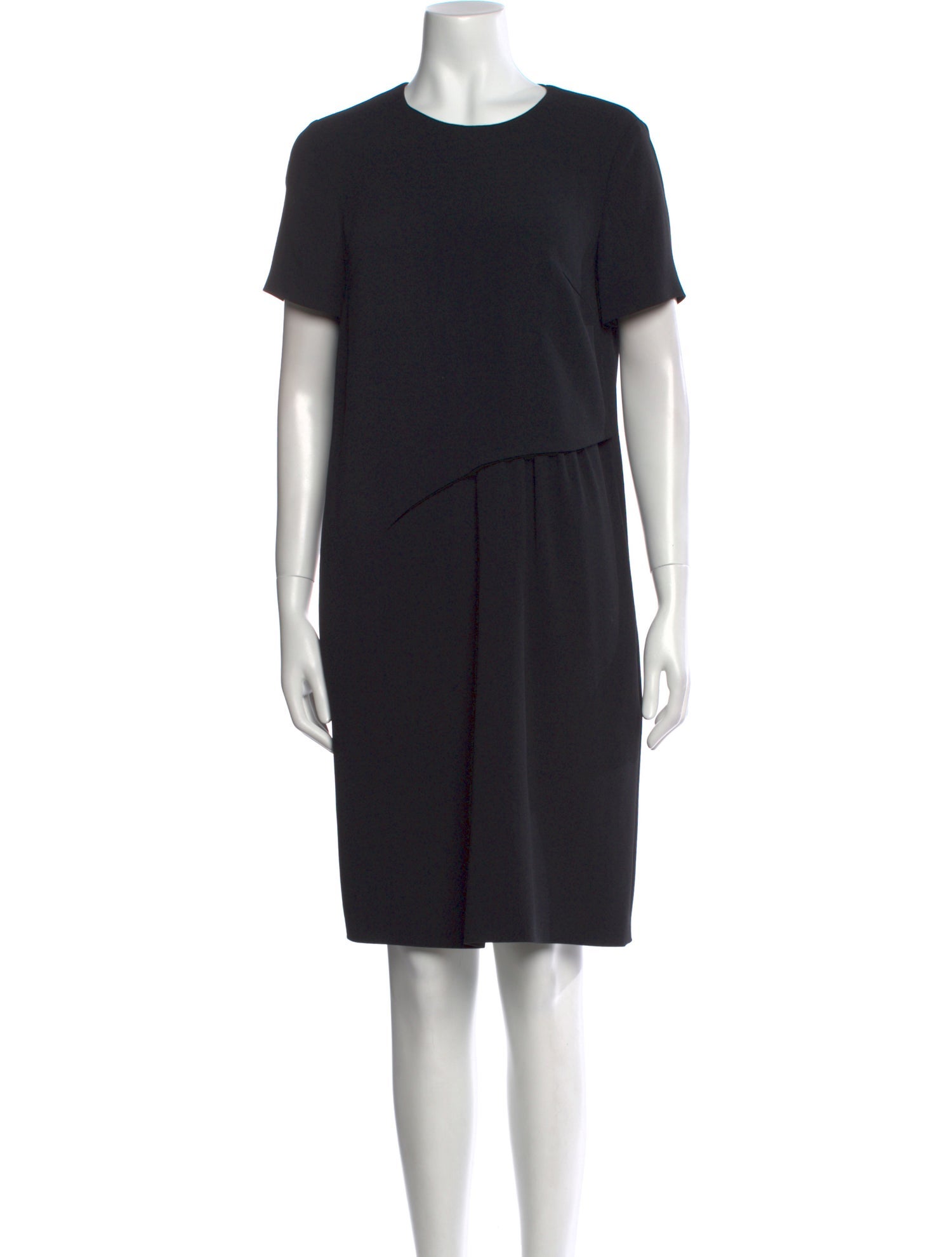 Escada Crew Neck Knee-Length Dress