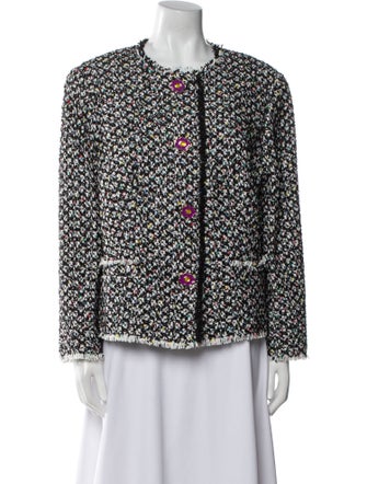 Escada Nylon Printed Evening Jacket