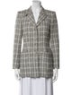 Escada Tweed Pattern Blazer