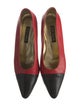 Escada Leather Printed Pumps