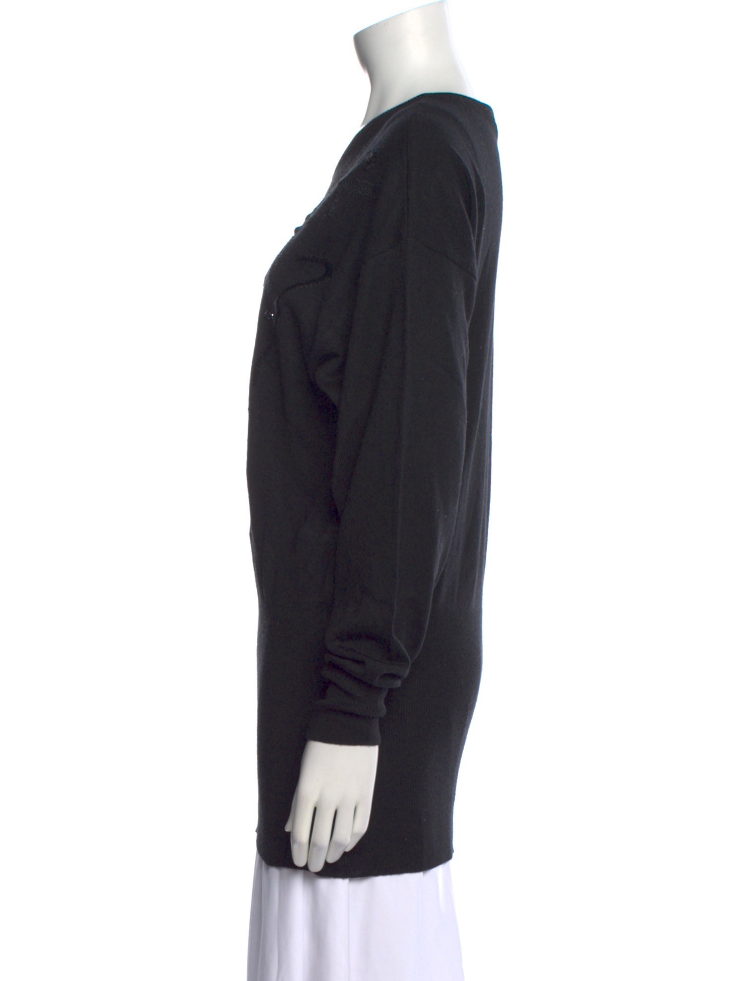 Escada Virgin Wool Scoop Neck Sweater