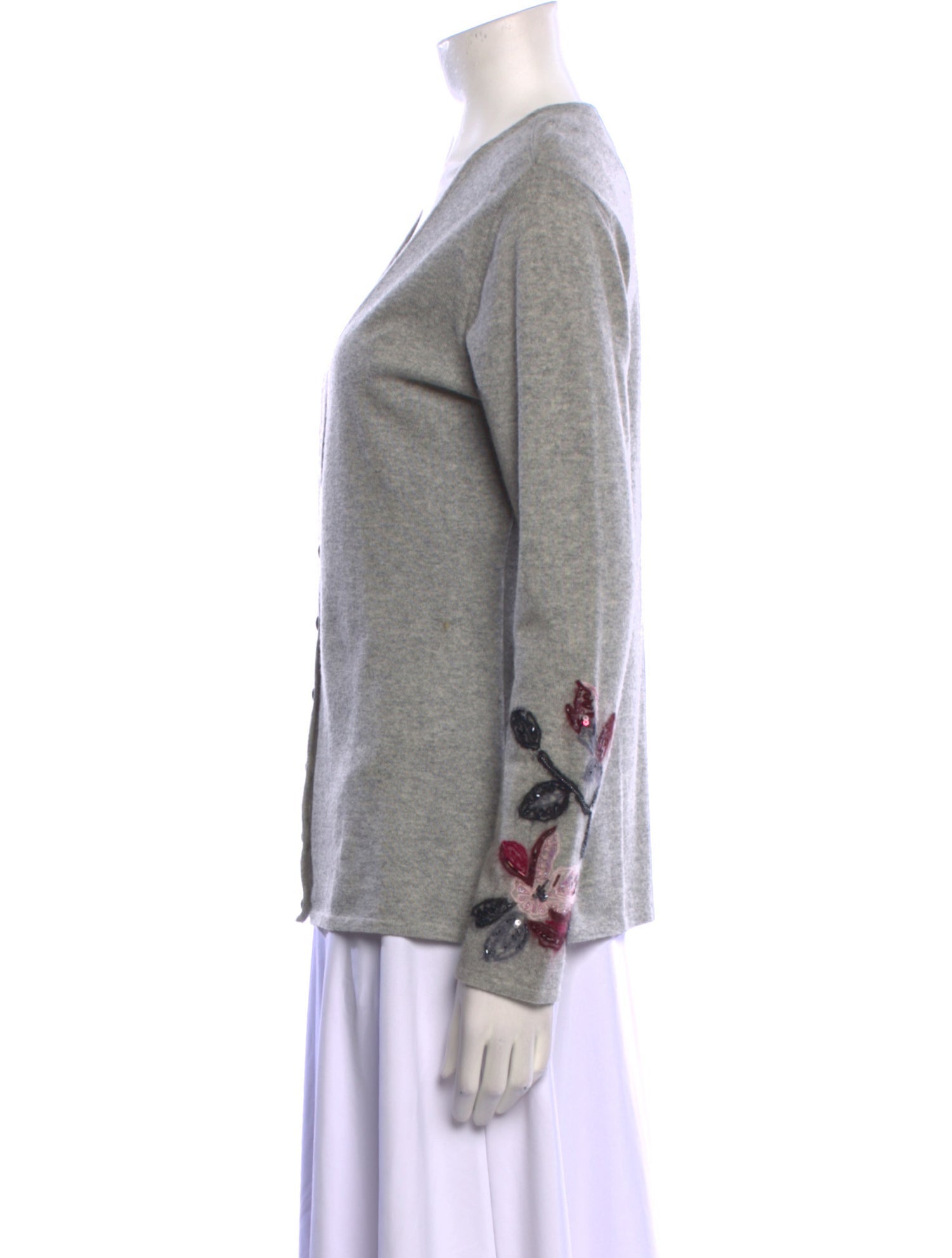 Escada Wool Graphic Print Sweater