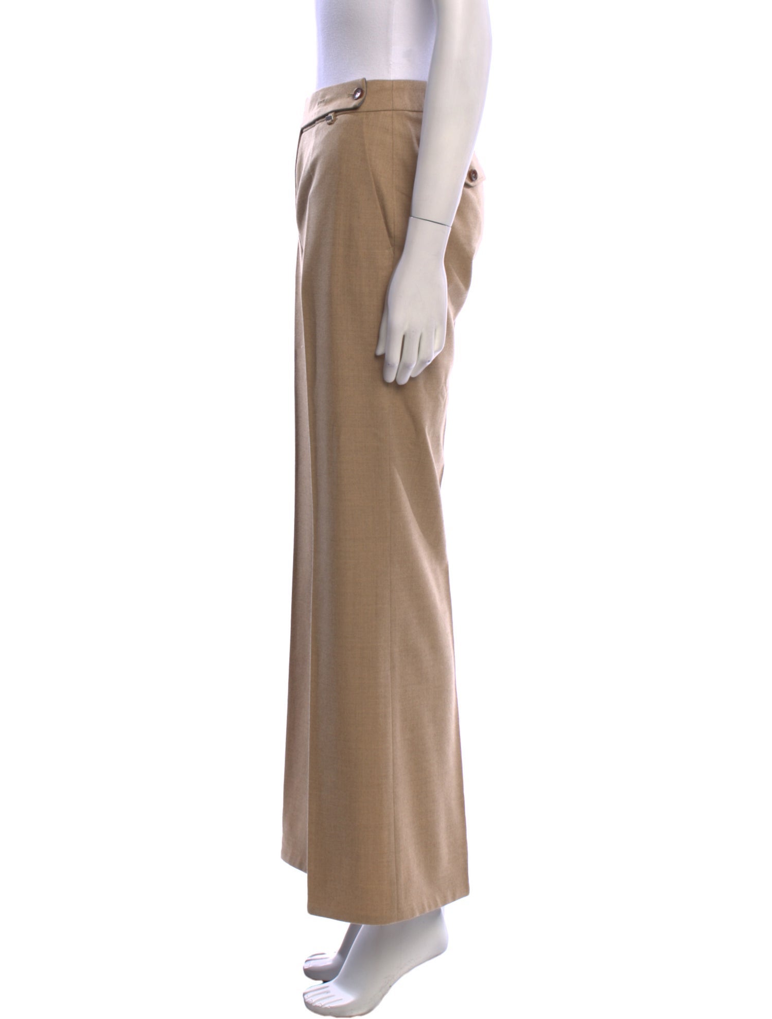 Escada Wool Wide Leg Pants