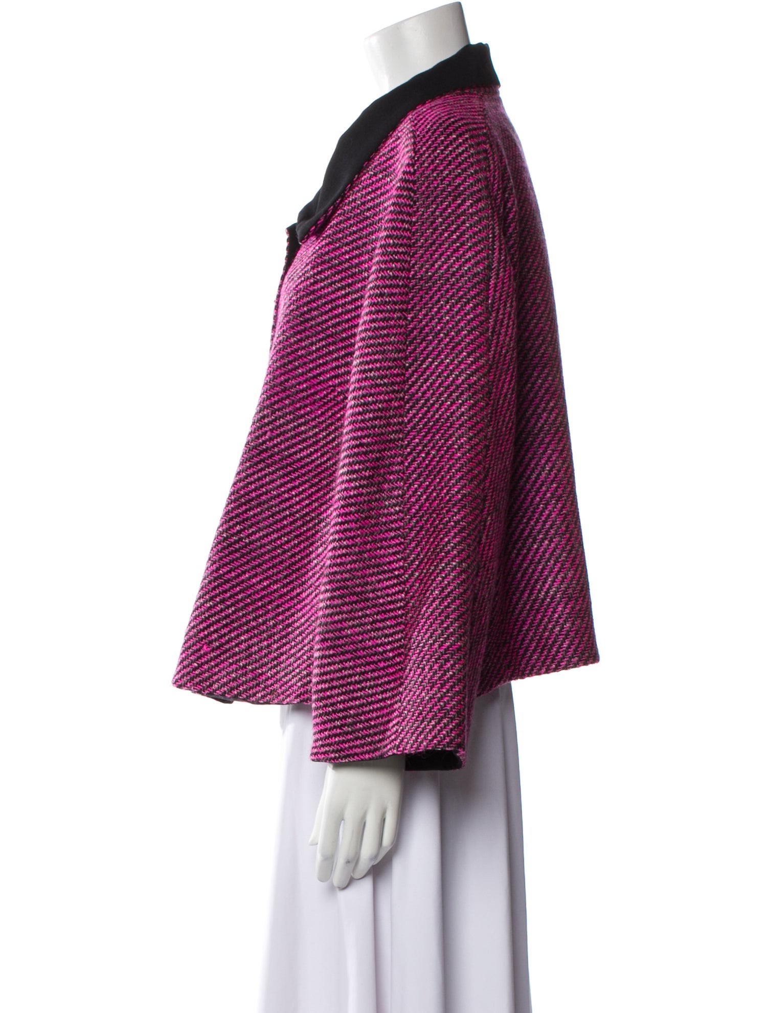 Escada Virgin Wool Printed Jacket