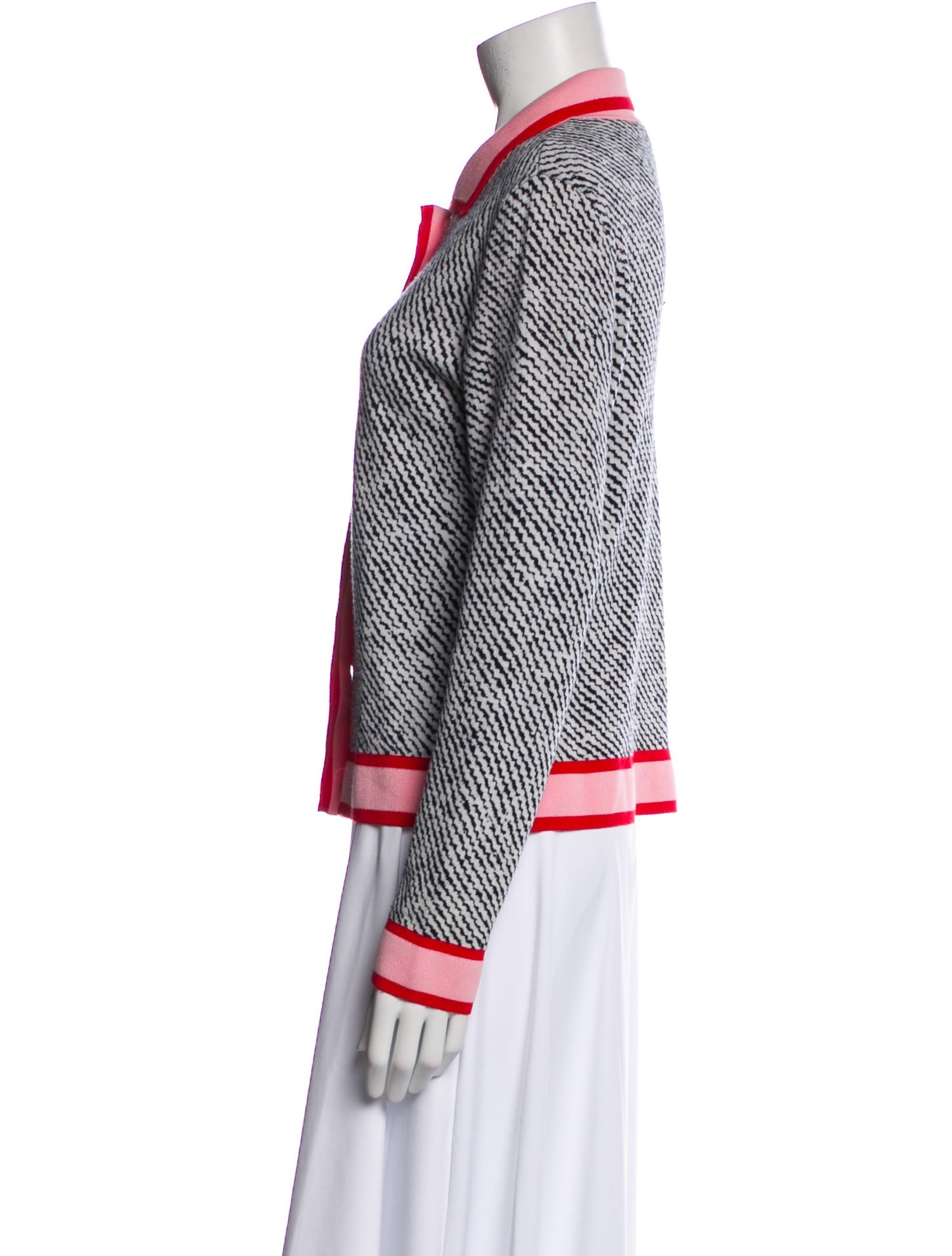 Escada Virgin Wool Striped Sweater