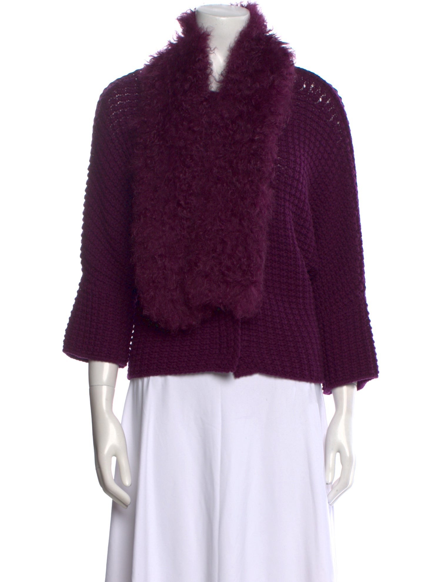 Escada Virgin Wool Mock Neck Sweater