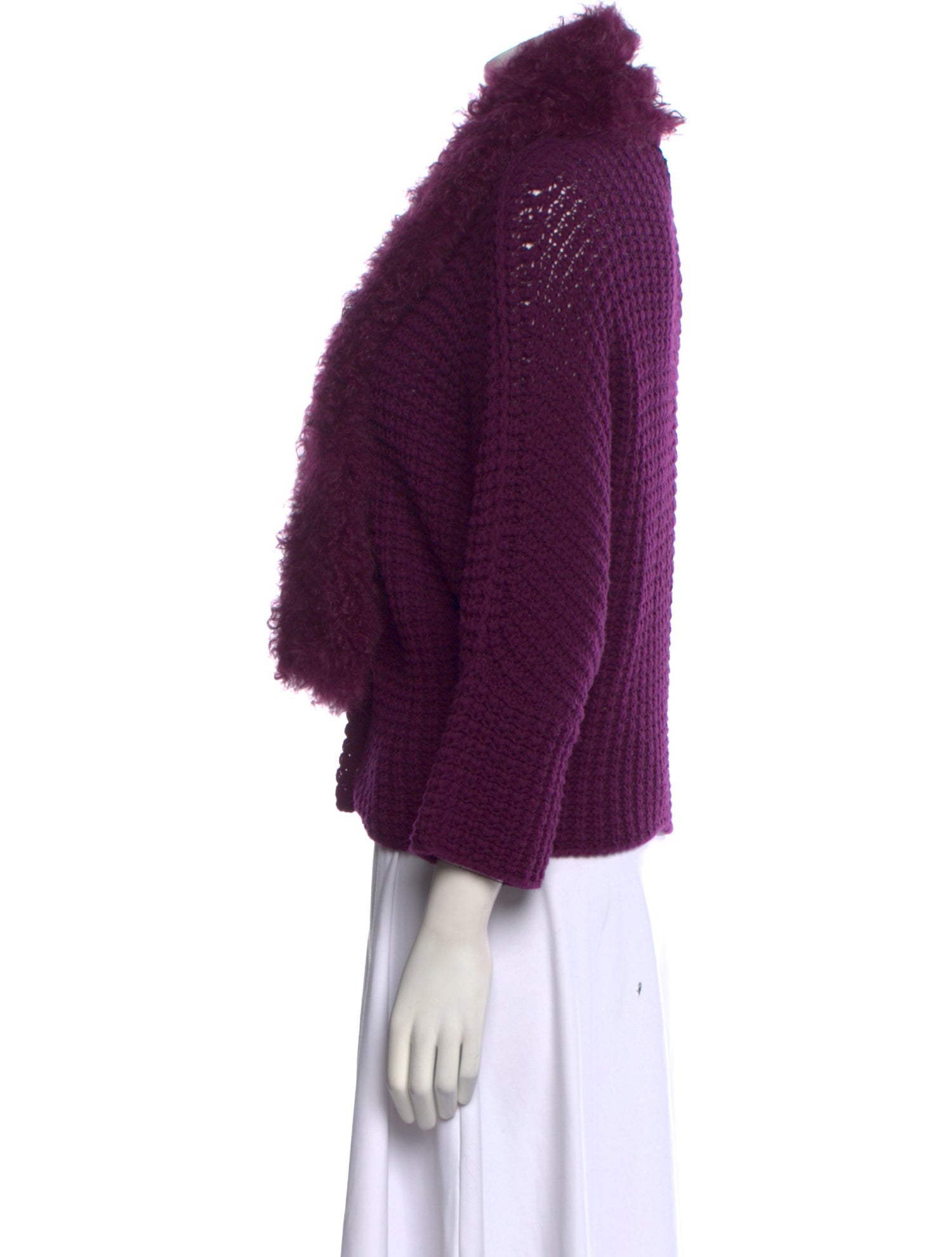 Escada Virgin Wool Mock Neck Sweater