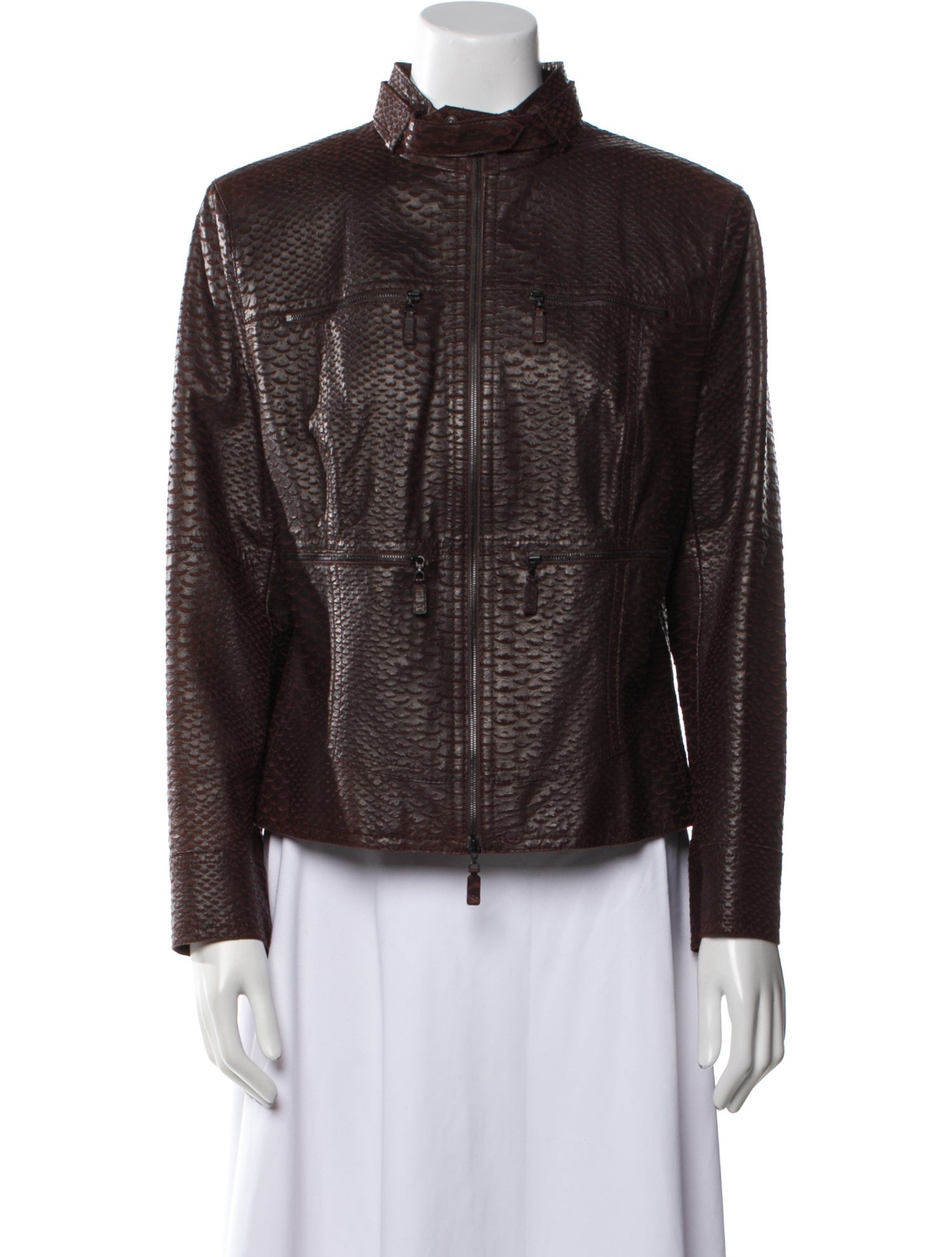 Escada Lambskin Evening Jacket