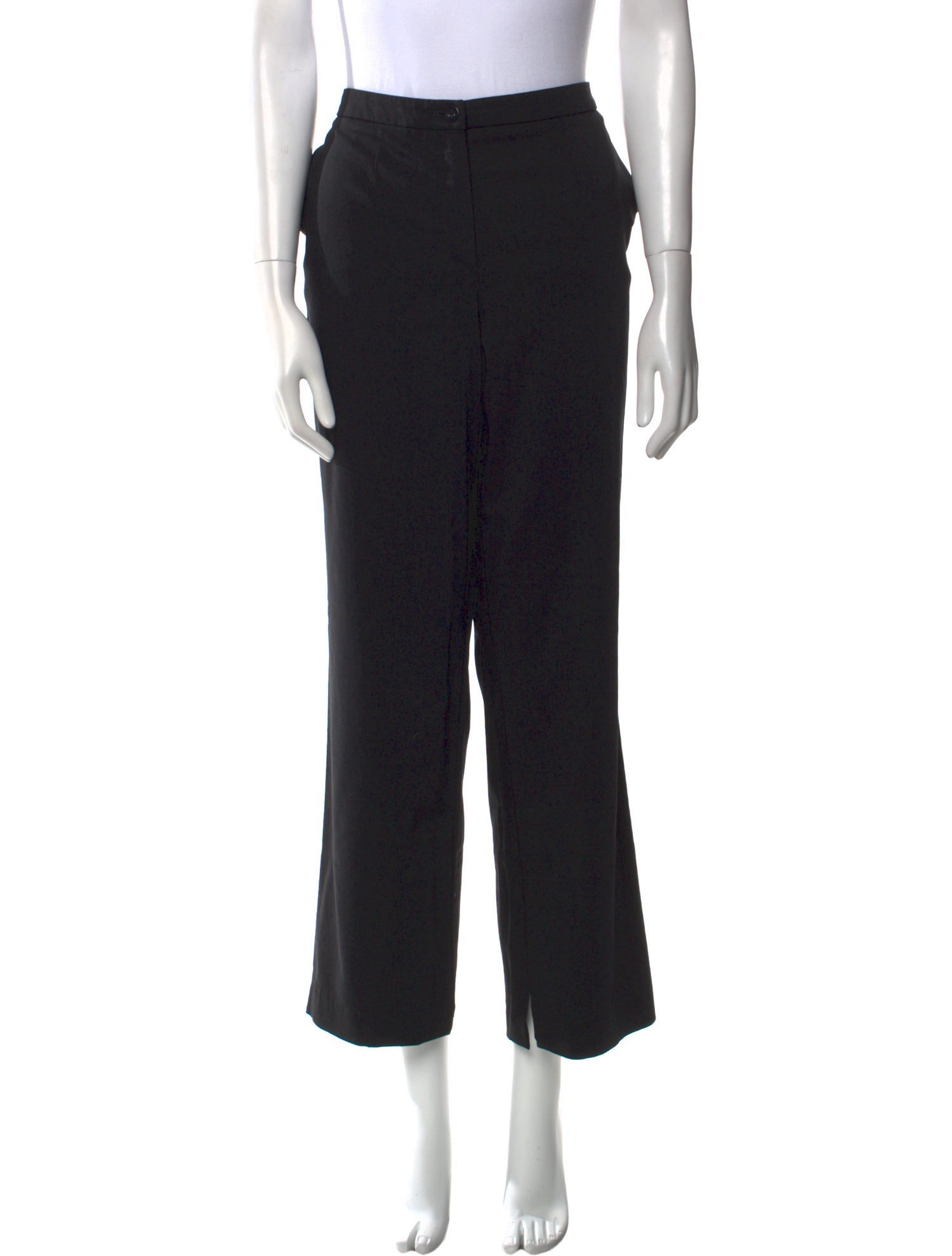 Escada Virgin Wool Straight Leg Pants