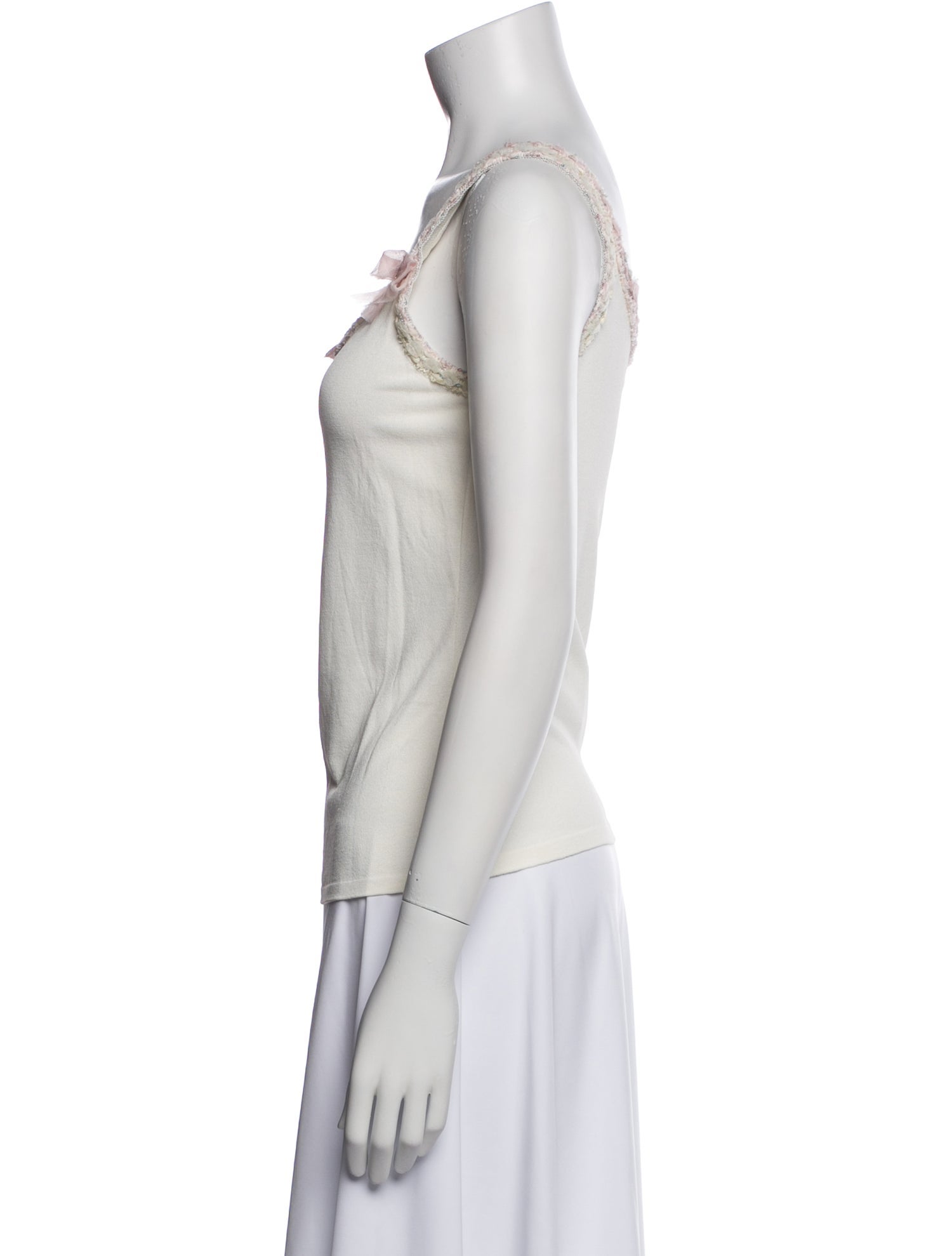 Escada Scoop Neck Sleeveless Top