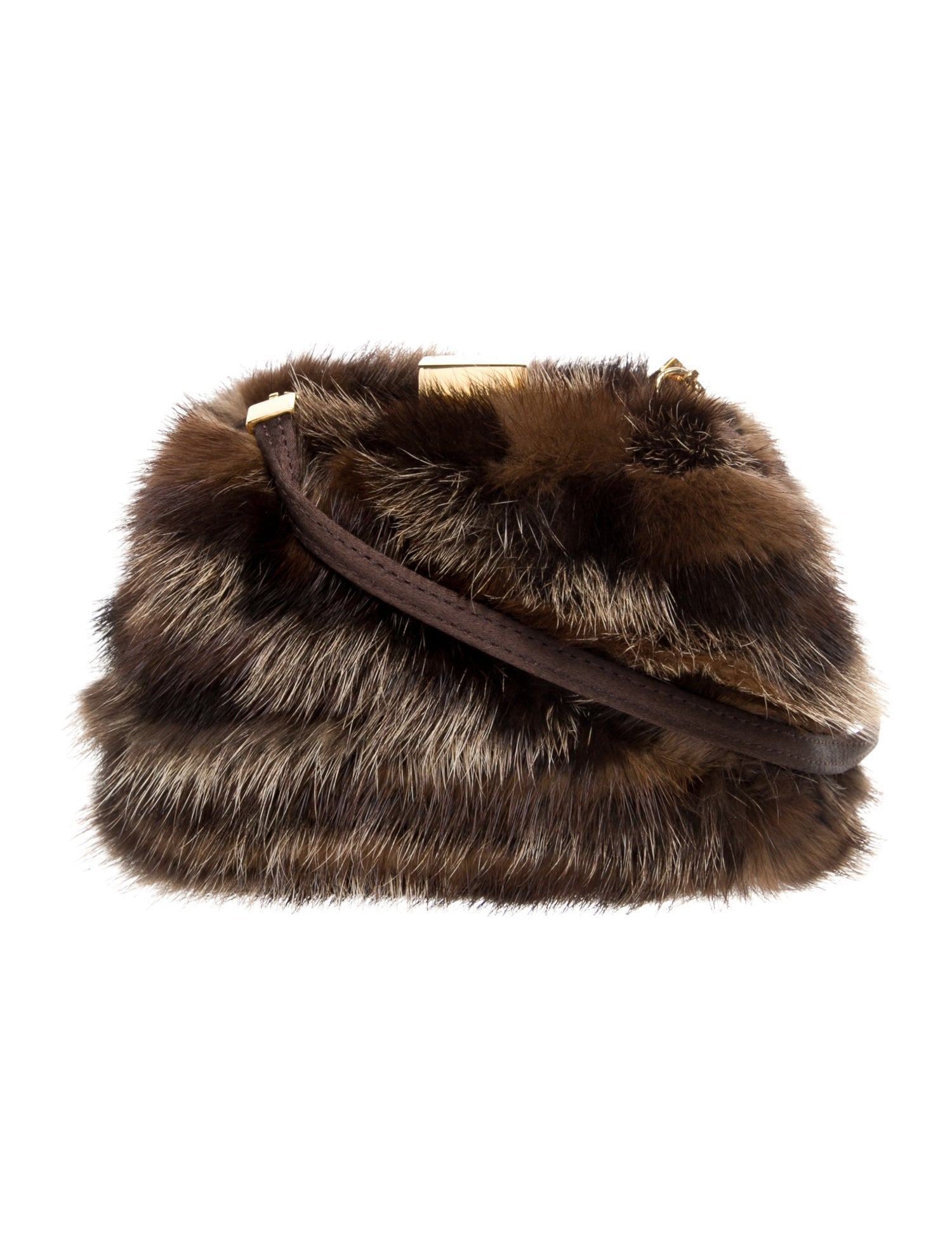 Escada Fur Crossbody Bag