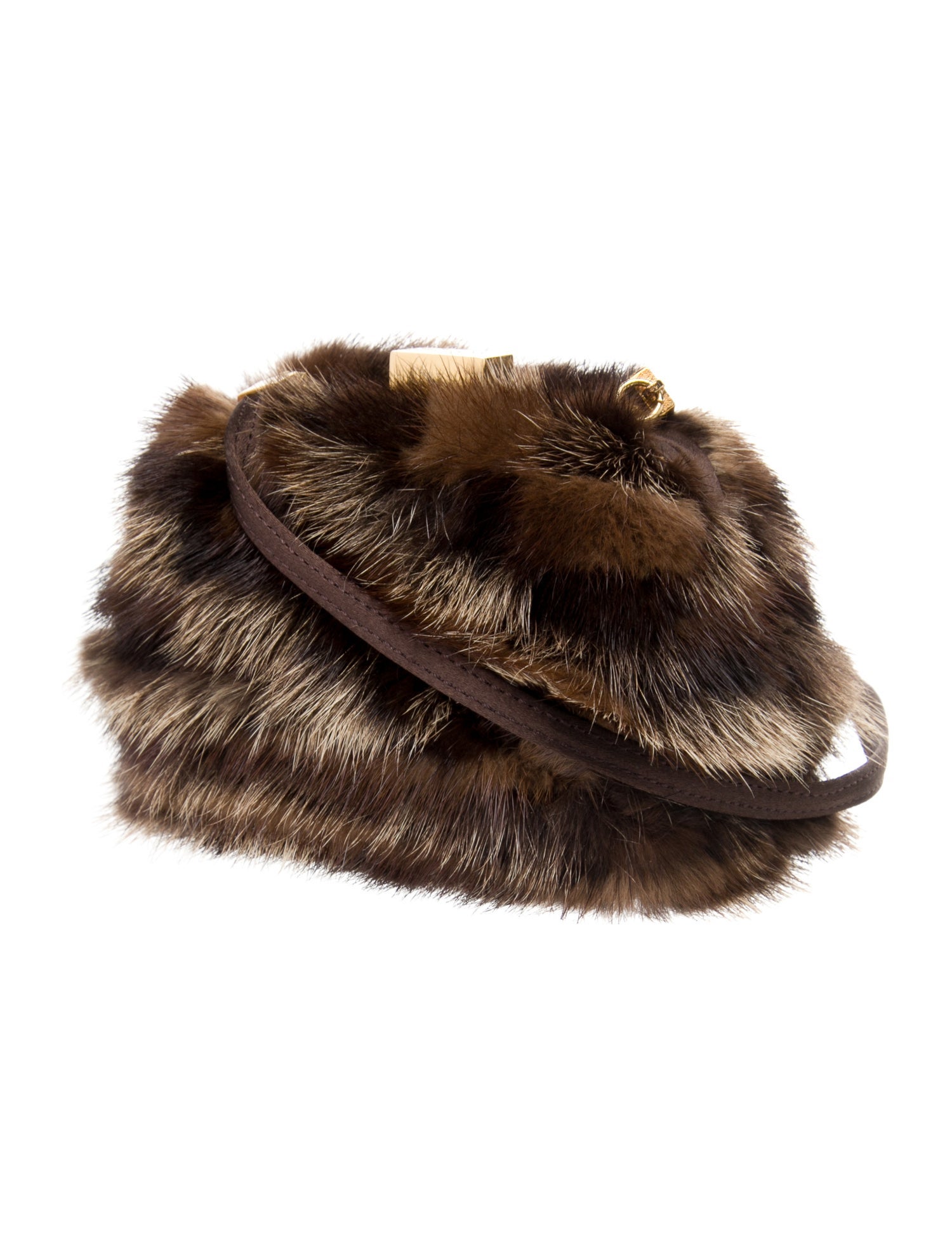 Escada Fur Crossbody Bag