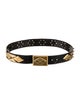 Escada Wide Leather Waist Belt