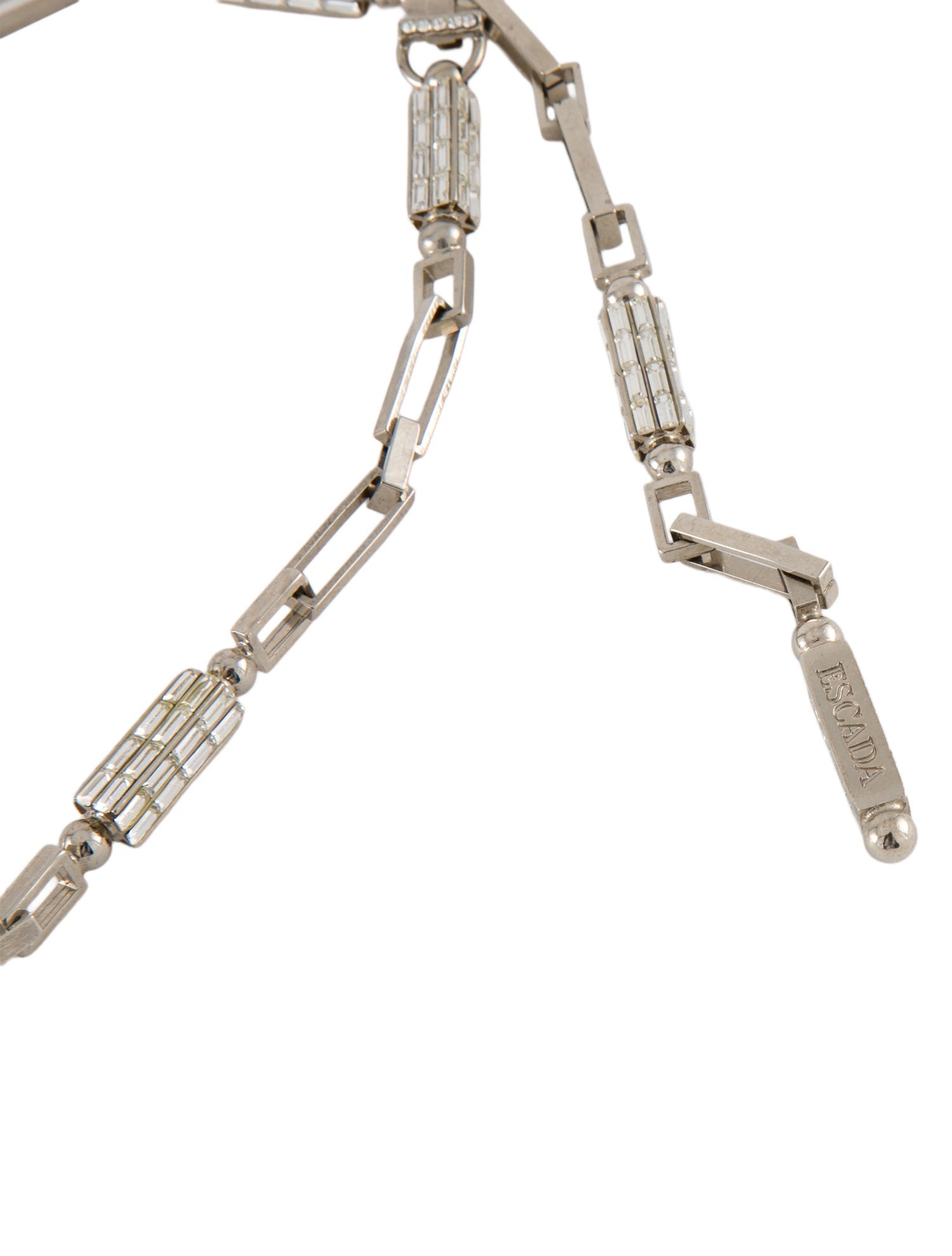 Escada Skinny Metal Waist Belt