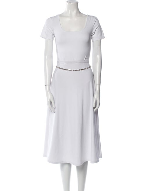 Escada Skinny Metal Waist Belt