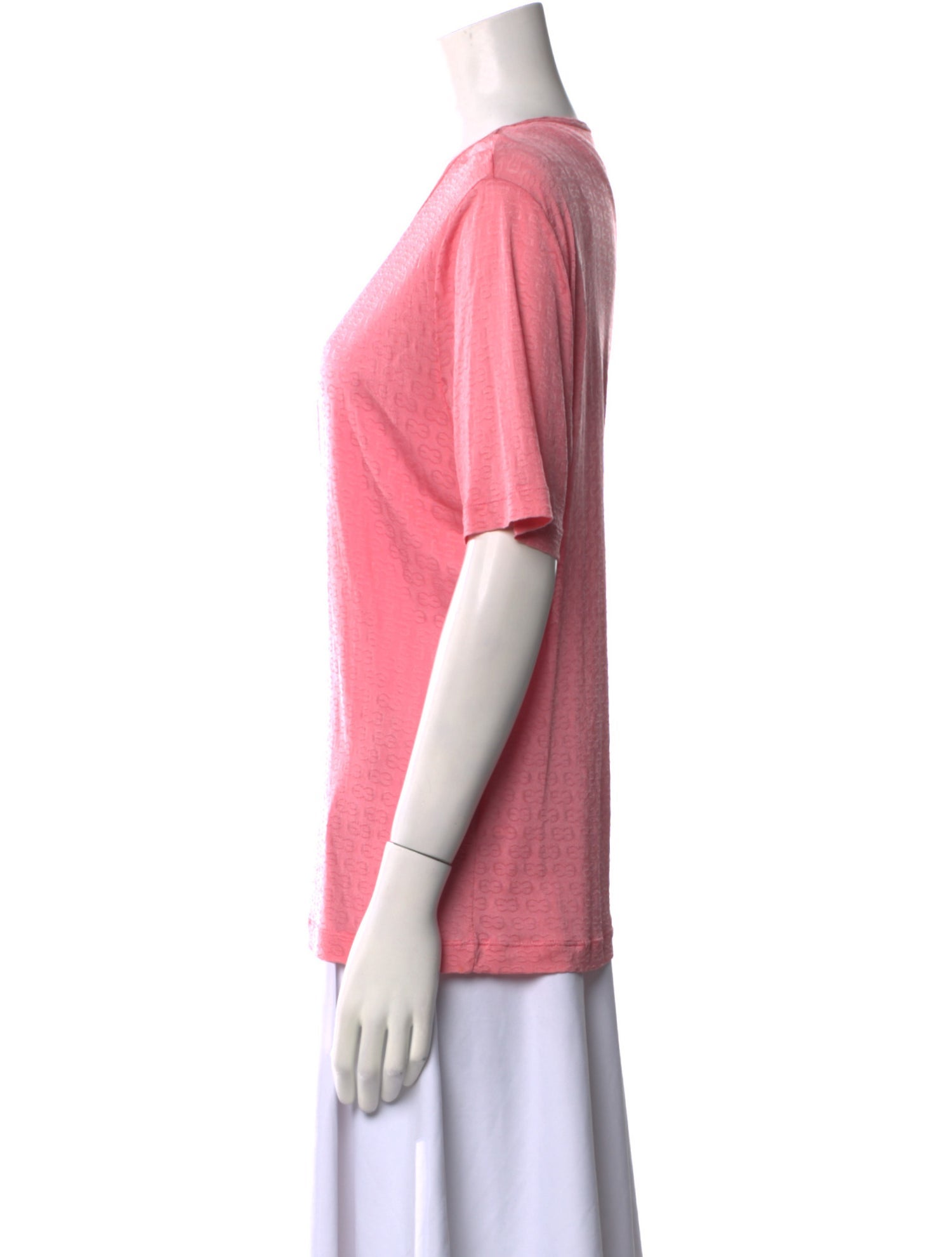 Escada Scoop Neck Short Sleeve T-Shirt