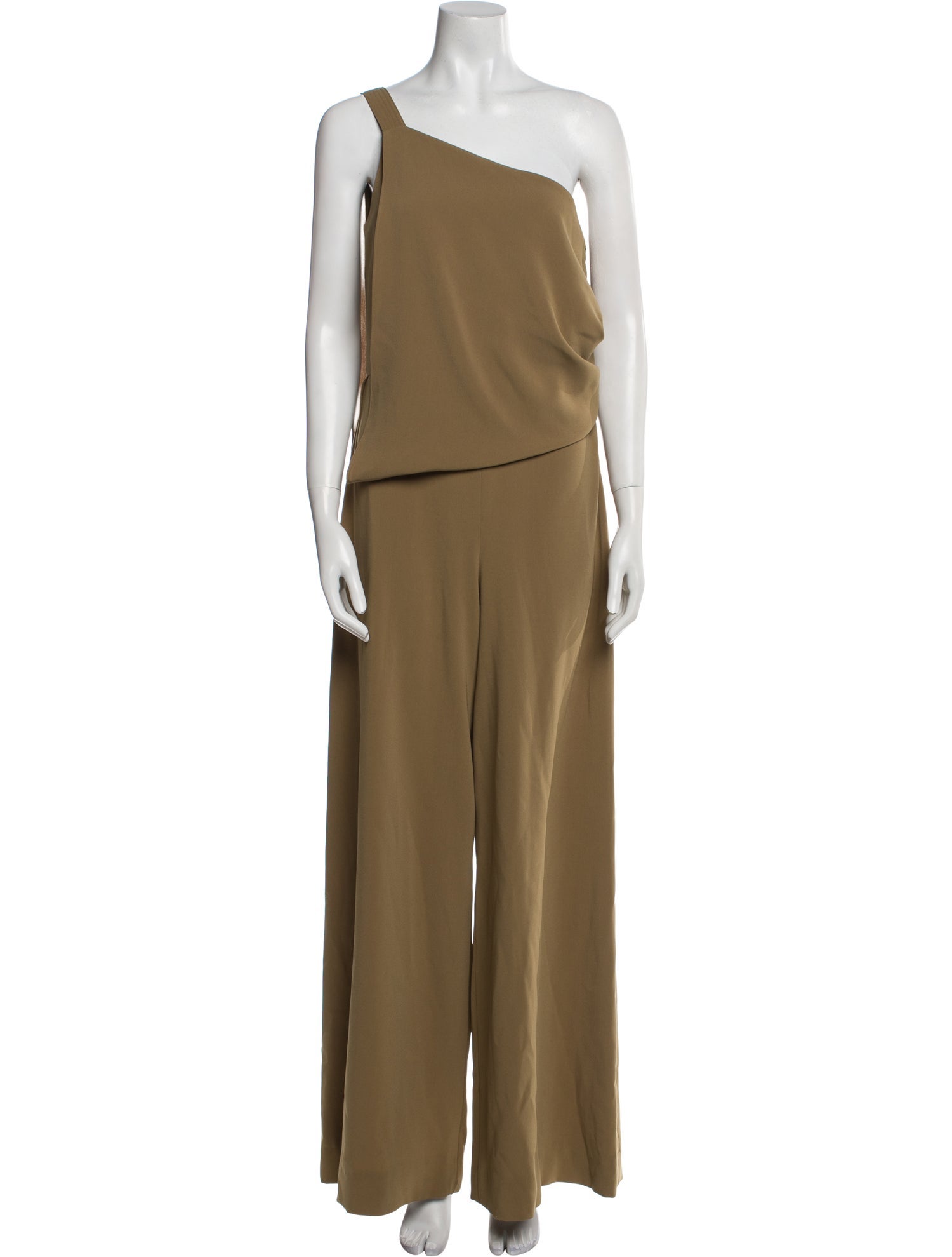 Escada One-Shoulder Jumpsuit