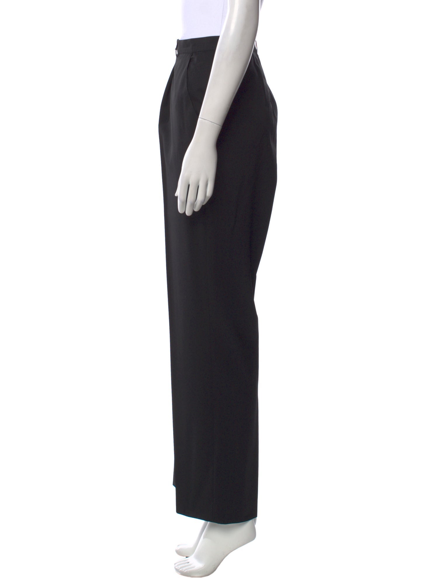 Escada Wool Wide Leg Pants
