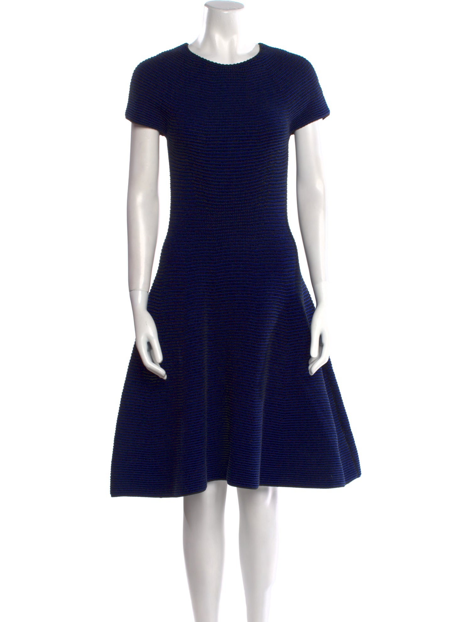 Escada Crew Neck Knee-Length Dress