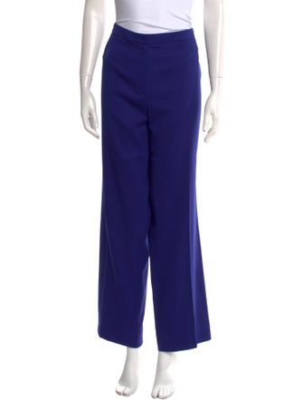 Escada Virgin Wool Wide Leg Pants