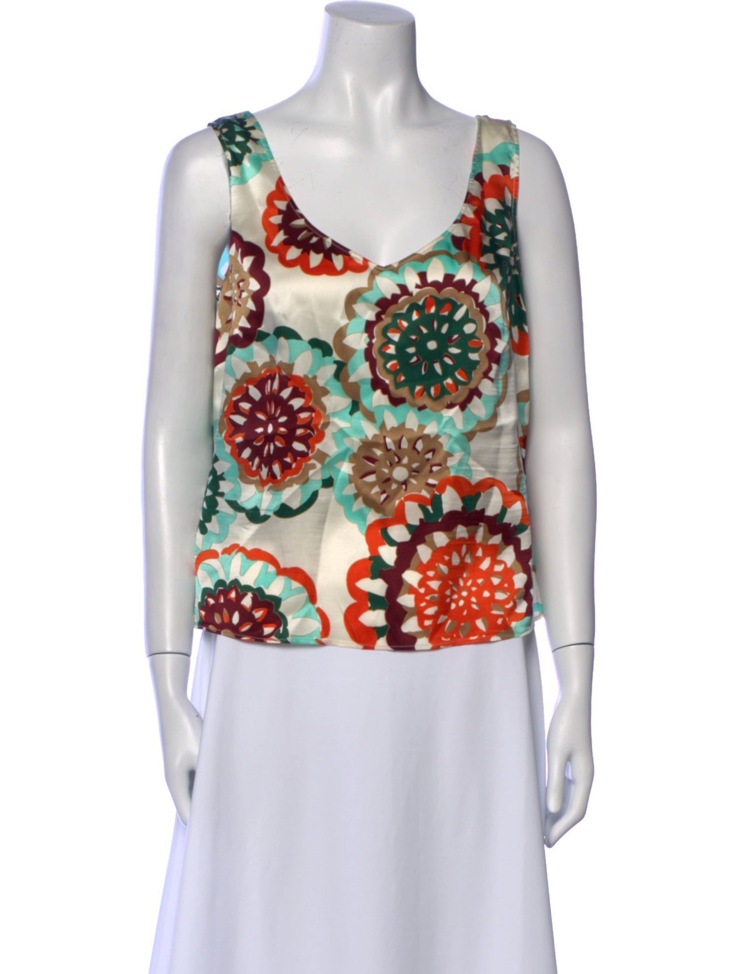 Escada Silk Printed Top