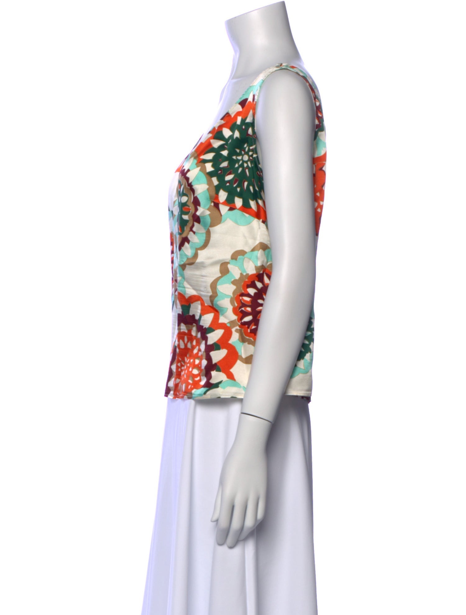 Escada Silk Printed Top
