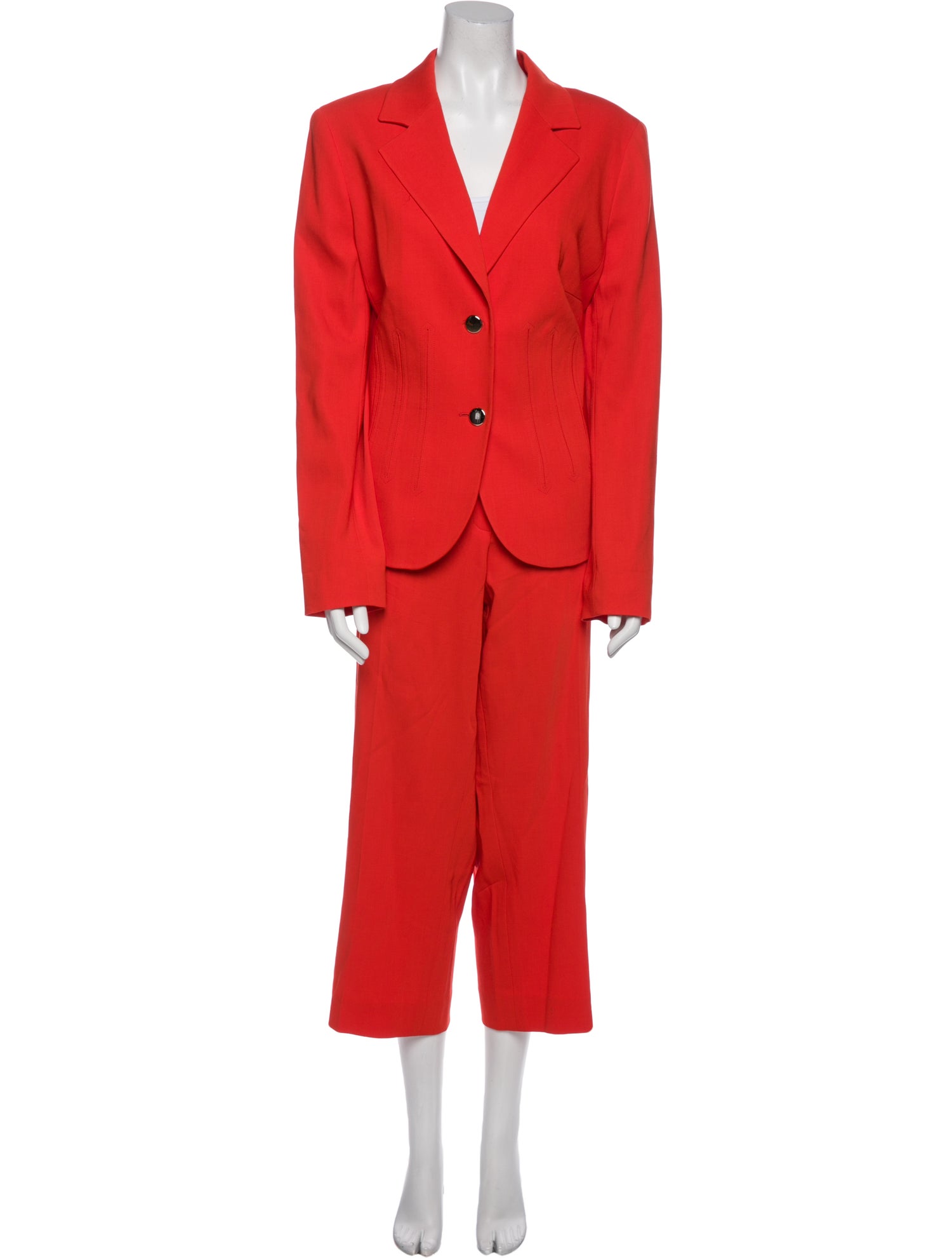 Escada Virgin Wool Pantsuit