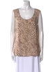 Escada Silk Scoop Neck Top