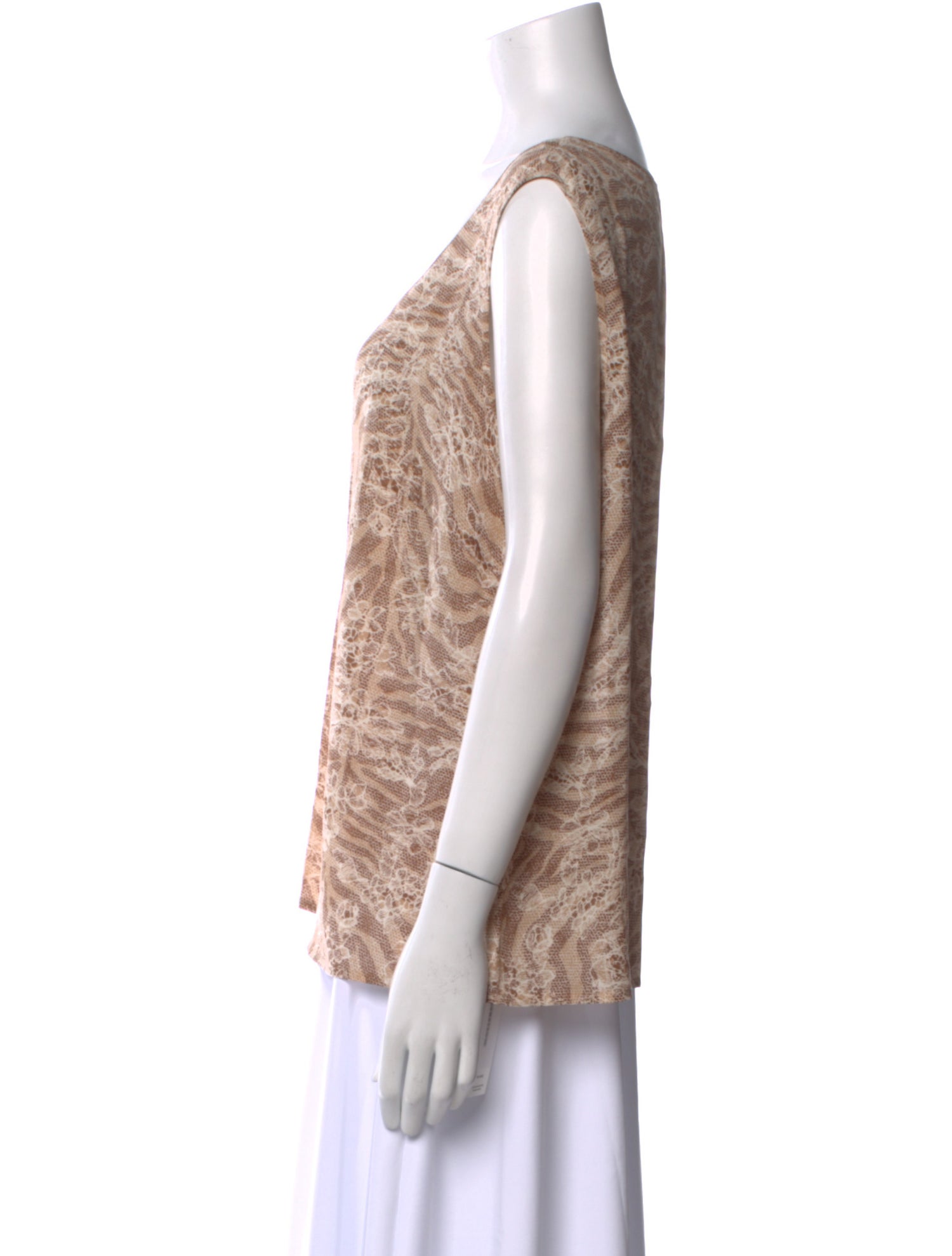 Escada Silk Scoop Neck Top