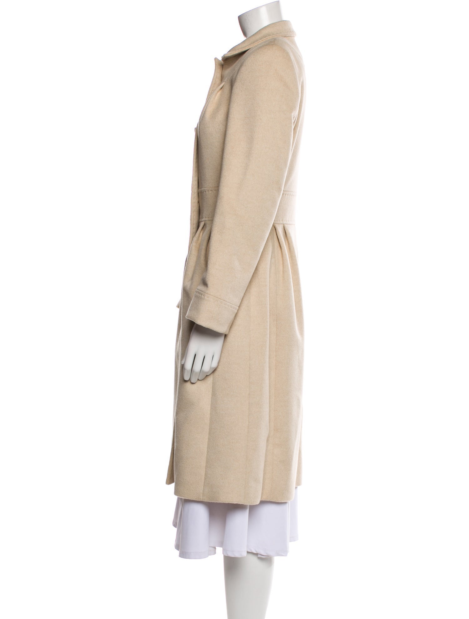 Escada Angora Trench Coat
