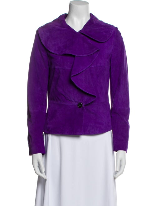 Escada Goat Leather Evening Jacket