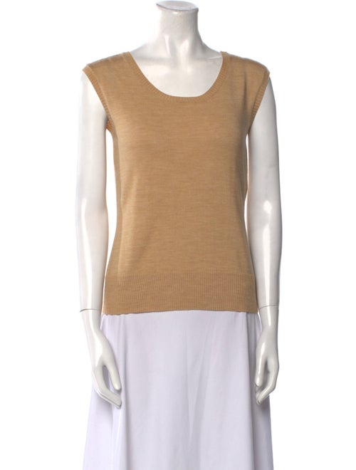 Escada Virgin Wool Scoop Neck Sweater