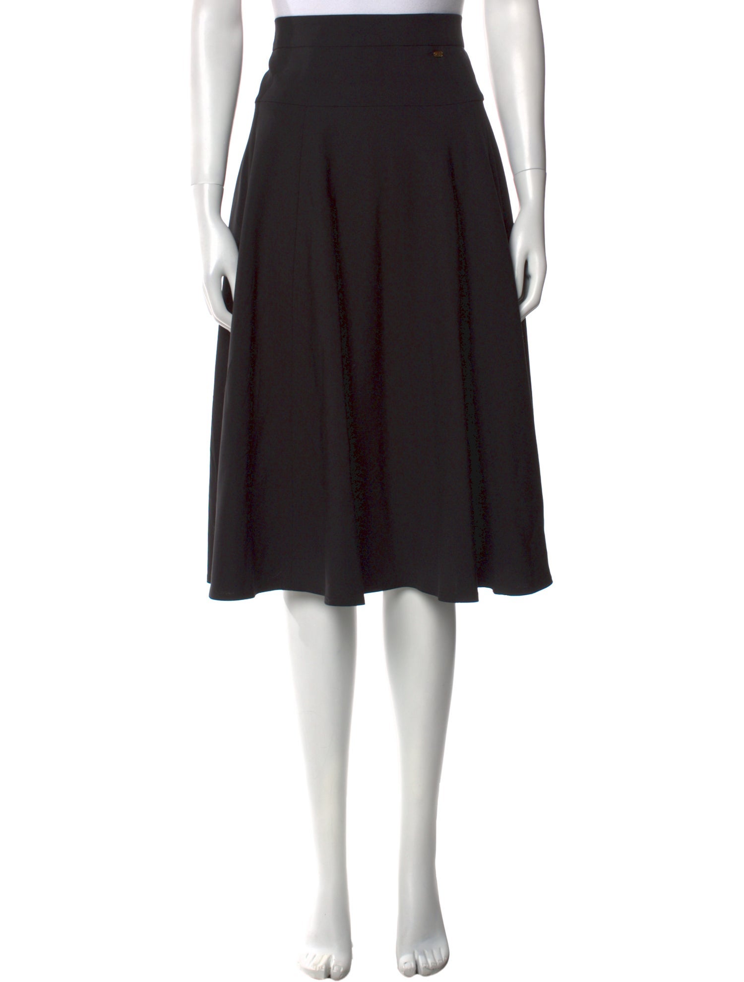 Escada Virgin Wool Knee-Length Skirt