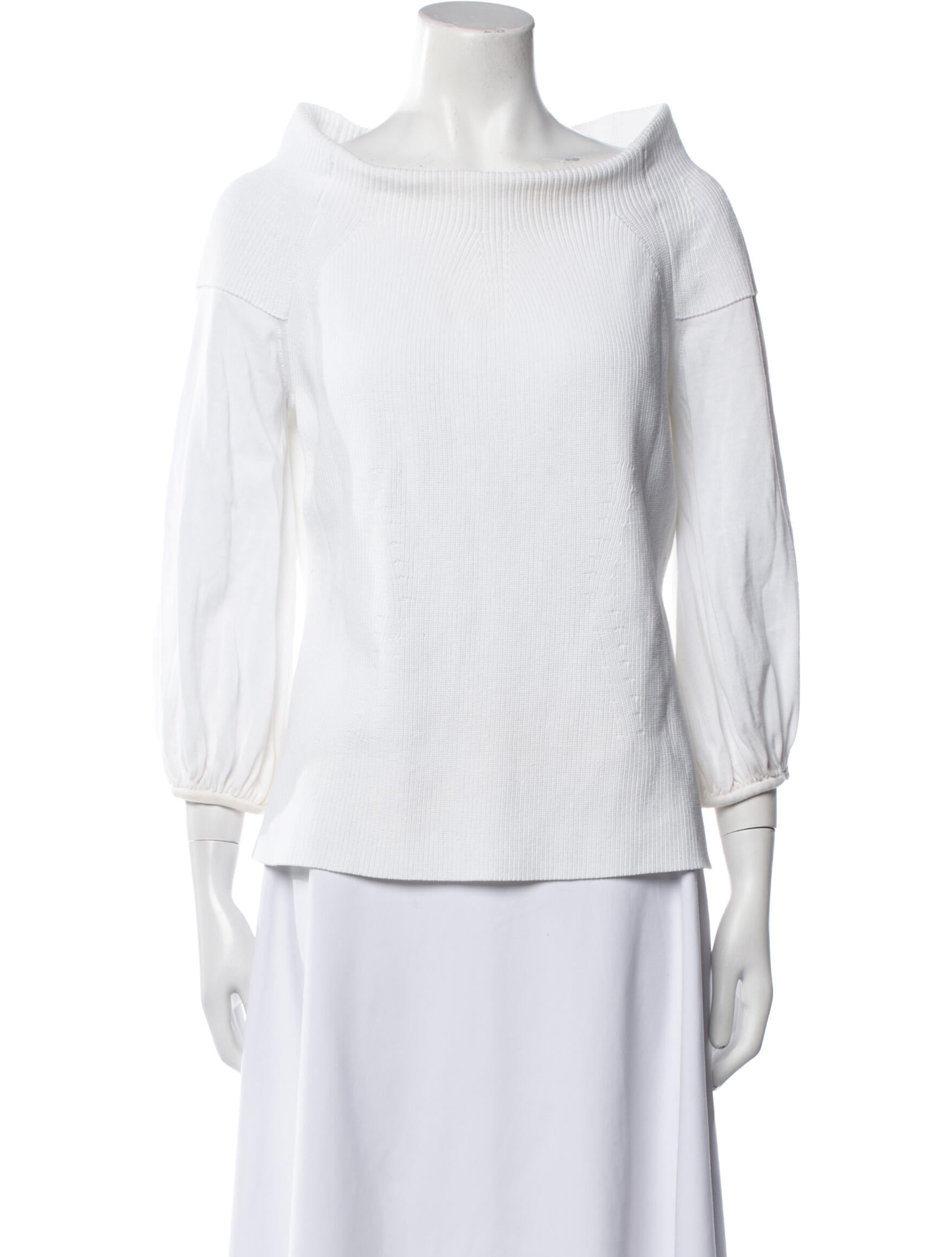 Escada Bateau Neckline Sweater