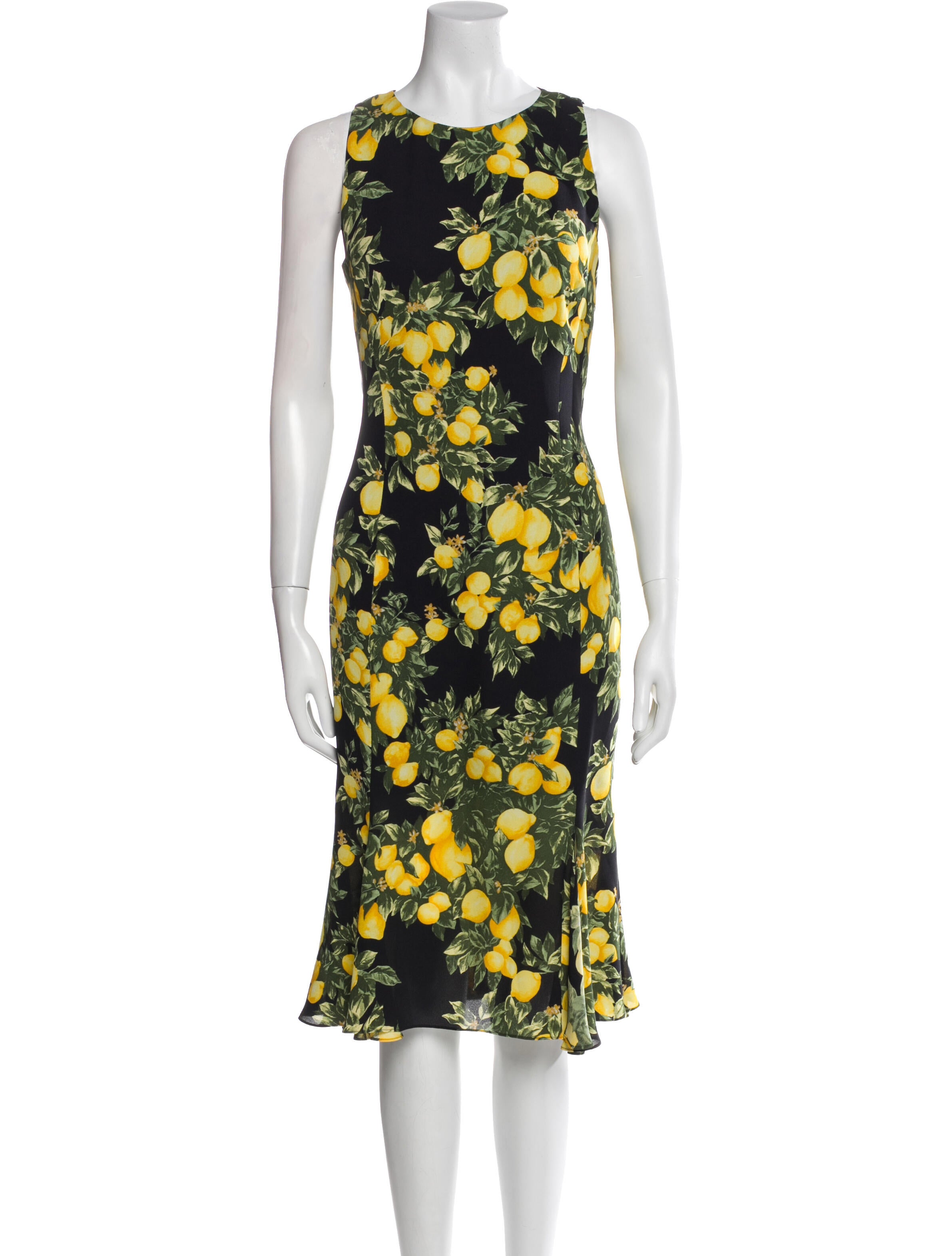 Escada Silk Midi Length Dress