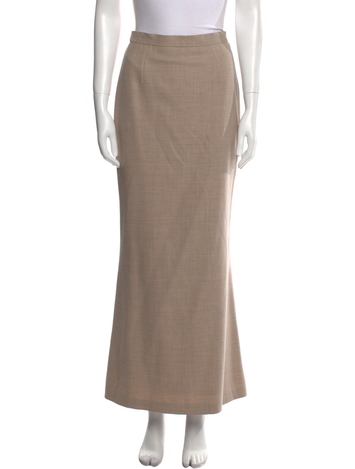 Escada Wool Long Skirt