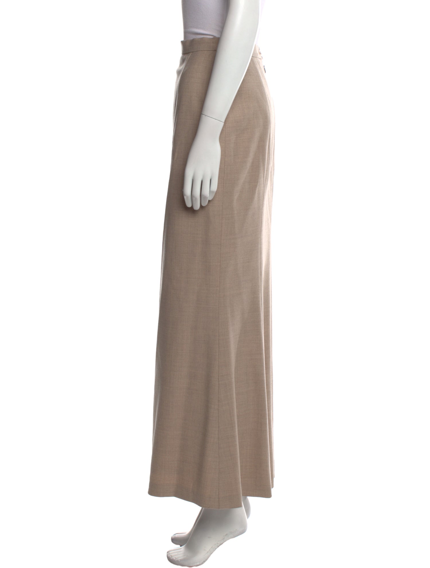 Escada Wool Long Skirt