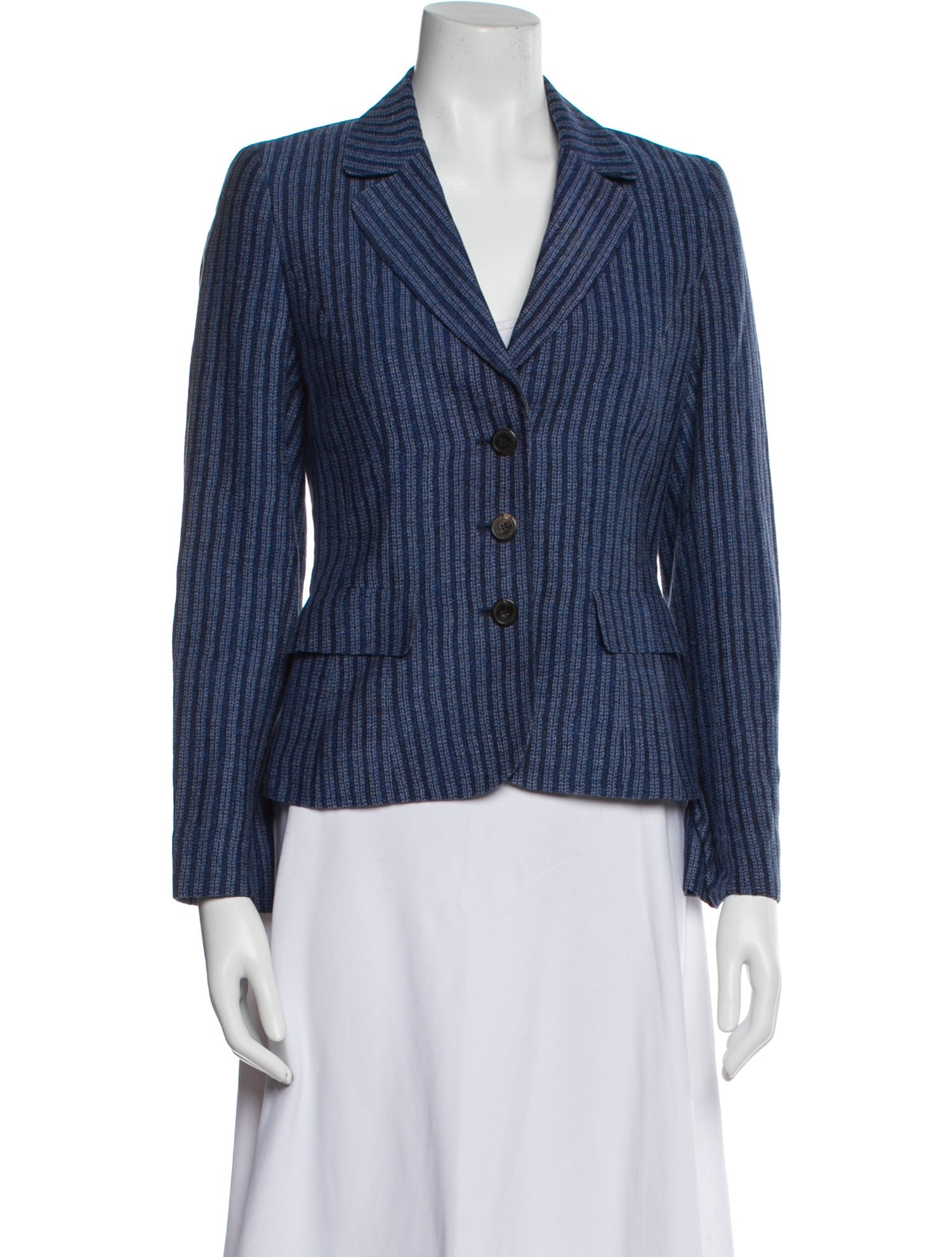 Escada Vintage Striped Blazer